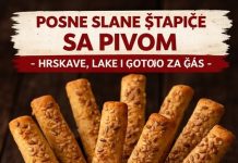 Posni slani štapici sa pivom, hrskave, lake i gotove začas Posni slani štapici sa pivom, hrskave, lake i gotove začas - featured image
