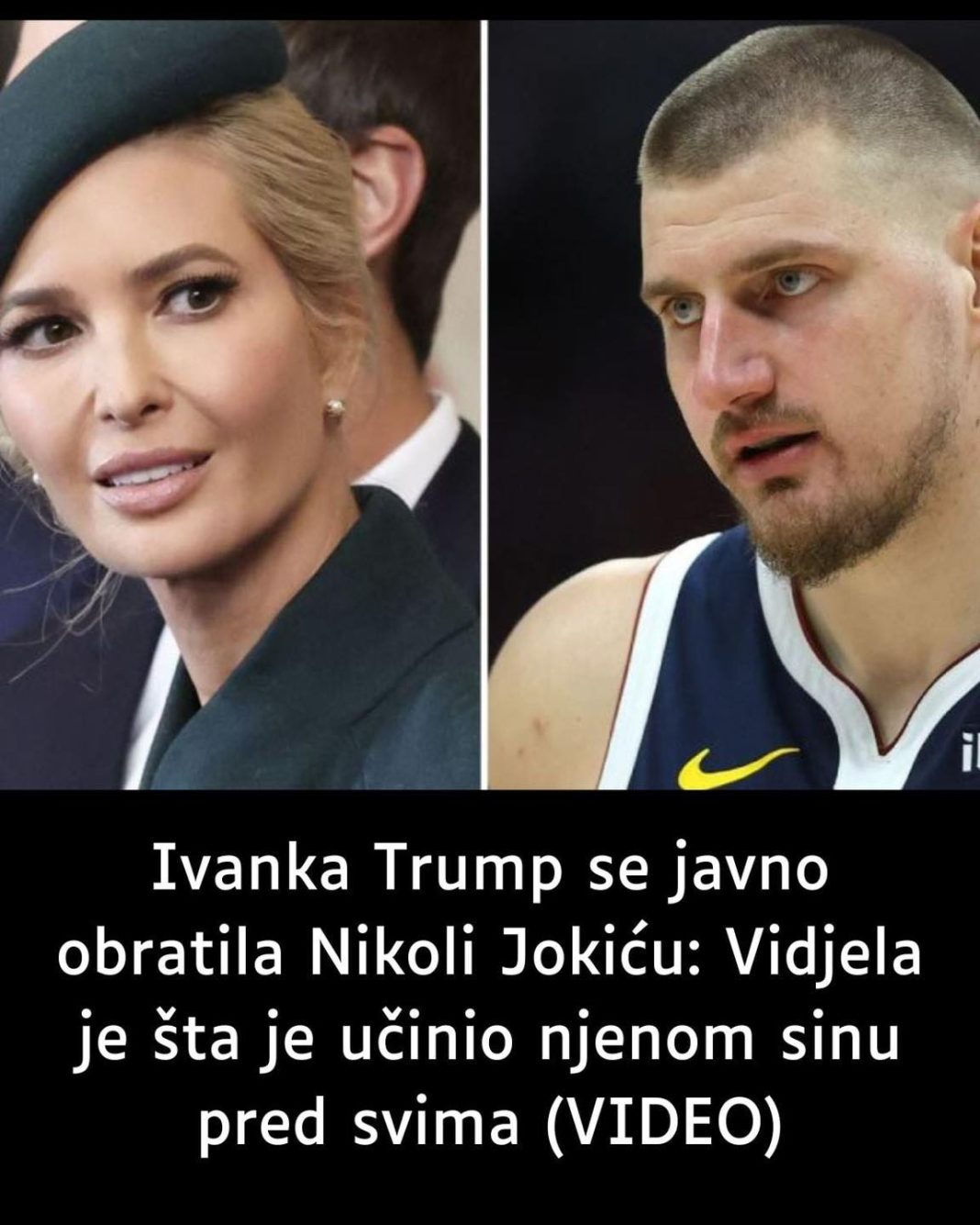NIKOLA JOKIĆ POMOGAO UNUKU DONALDA TRAMPA: Hitno se oglasila ćerka američkog predsednika i poslala poruku srpskom košarkašu! - featured image