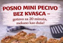 POSNO MINI PECIVO BEZ KVASCA, gotovo za 20 minuta, mekano kao duša…. POSNO MINI PECIVO BEZ KVASCA, gotovo za 20 minuta, mekano kao duša…. - featured image