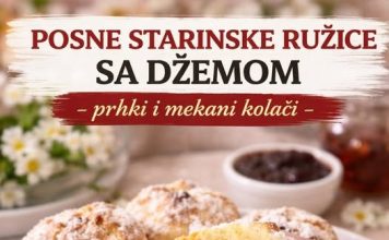 POSNE STARINSKE RUŽICE SA DŽEMOM, prhki i mekani kolačići… POSNE STARINSKE RUŽICE SA DŽEMOM, prhki i mekani kolačići… - featured image