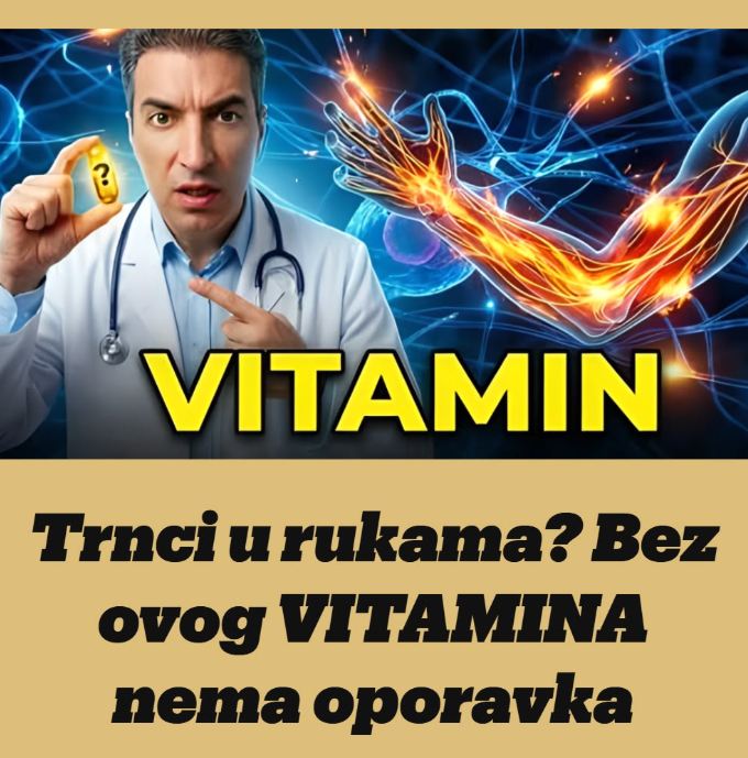 Trnci u rukama? Bez ovog VITAMINA nema oporavka - featured image Trnci u rukama? Bez ovog VITAMINA nema oporavka - featured image