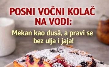 Posni voćni kolač na vodi – recept, mekan kao dusa, a pravi se bez ulja i jaja Posni voćni kolač na vodi – recept, mekan kao dusa, a pravi se bez ulja i jaja - featured image