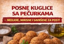 Posne kuglice sa pečurkama – recept, mekane, mirisne Posne kuglice sa pečurkama – recept, mekane, mirisne - featured image