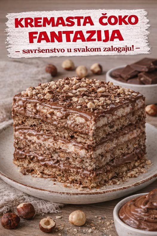 Kremasta čoko fantazija, savršenstvo u svakom zalogaju… - featured image