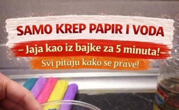 Samo KREP PAPIR i voda…Jaja kao iz bajke za 5 minuta…Svi pitaju kako se prave… Samo KREP PAPIR i voda…Jaja kao iz bajke za 5 minuta…Svi pitaju kako se prave… - featured image