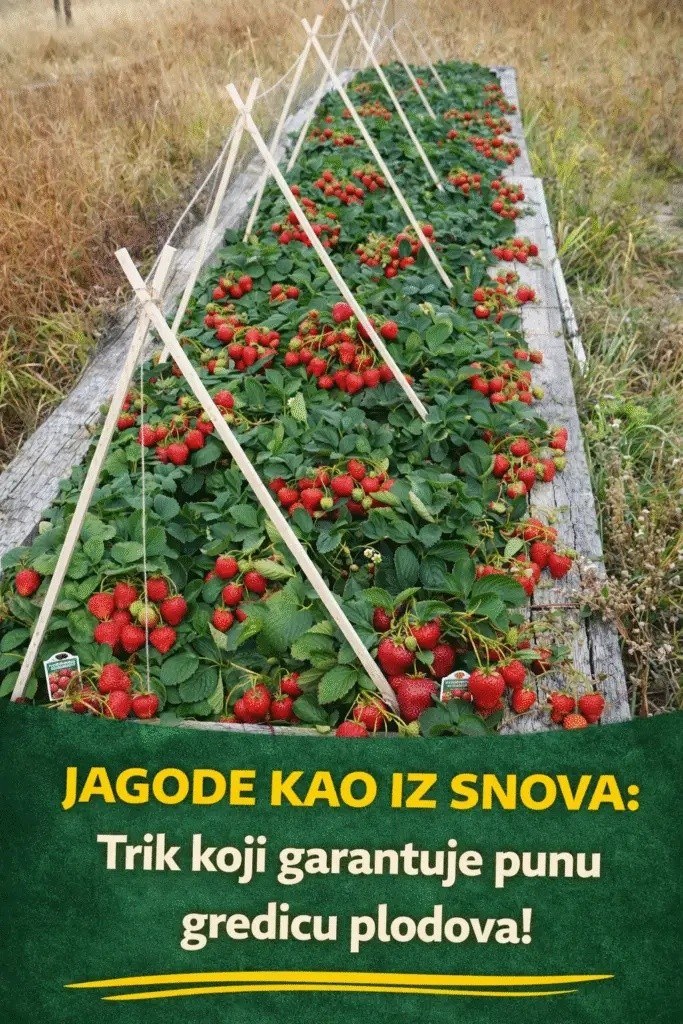 Jagode kao iz snova: Trik koji garantuje punu gredicu plodova! - featured image