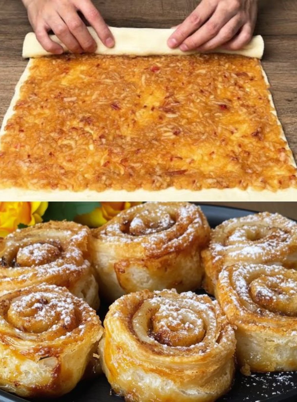 Ako imate lisnato tijesto, jednostavno naribajte 2 jabuke i vaš desert će biti gotov za 10 minuta. - featured image Ako imate lisnato tijesto, jednostavno naribajte 2 jabuke i vaš desert će biti gotov za 10 minuta. - featured image