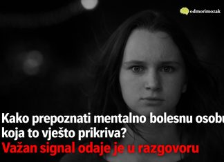 Kako prepoznati mentalno bolesnu osobu koja to vješto prikriva? Važan signal odaje je u razgovoru Kako prepoznati mentalno bolesnu osobu koja to vješto prikriva? Važan signal odaje je u razgovoru - featured image