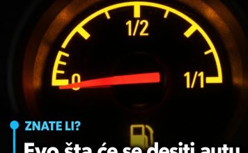 Ako automobil vozite na rezervi ne samo da možete ostati na sred puta, već možete vozilu naneti i veliku štetu Ako automobil vozite na rezervi ne samo da možete ostati na sred puta, već možete vozilu naneti i veliku štetu - featured image