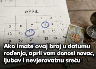 Ako imate ovaj broj u datumu rođenja, april vam donosi novac, ljubav i nevjerovatnu sreću Ako imate ovaj broj u datumu rođenja, april vam donosi novac, ljubav i nevjerovatnu sreću - featured image
