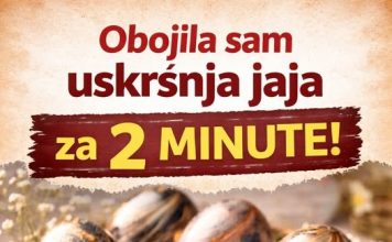 Obojila sam Uskrsnja jaja za 2 minuta… Obojila sam Uskrsnja jaja za 2 minuta… - featured image