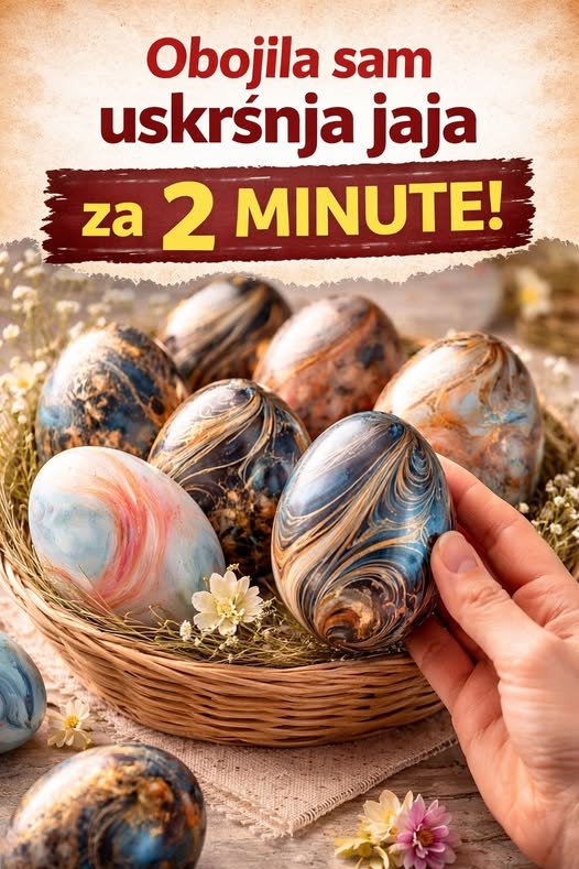 Obojila sam Uskrsnja jaja za 2 minuta… - featured image