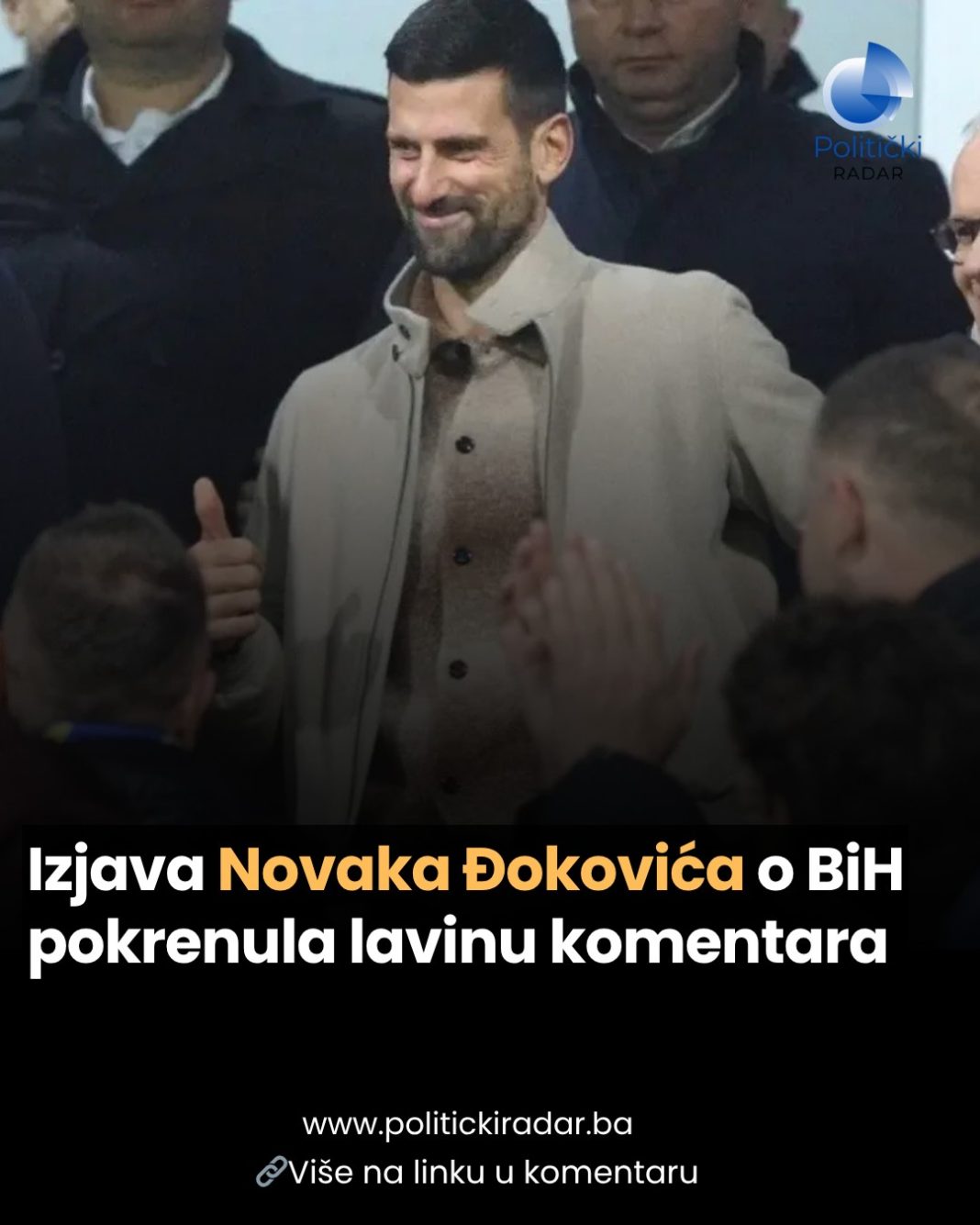 Izjava Novaka Đokovića pokrenula lavinu komentara - featured image