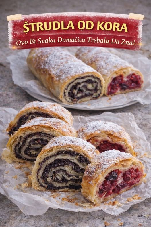 ŠTRUDLA OD KORA – Ovo bi svaka domaćica trebala da zna! - featured image
