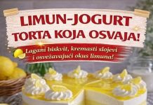 LIMUN-JOGURT TORTA KOJA OSVAJA! – Lagani biskvit, kremasti slojevi i osvežavajući okus limuna! LIMUN-JOGURT TORTA KOJA OSVAJA! – Lagani biskvit, kremasti slojevi i osvežavajući okus limuna! - featured image
