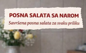 POSNA SALATA SA NAROM – Savršena posna salata za svaku priliku POSNA SALATA SA NAROM – Savršena posna salata za svaku priliku - featured image