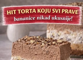 HIT TORTA KOJU SVI PRAVE – bananice nikad ukusnije! HIT TORTA KOJU SVI PRAVE – bananice nikad ukusnije! - featured image