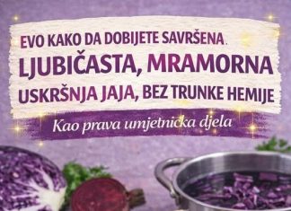 EVO KAKO DA DOBIJETE SAVRŠENA LJUBIČASTA, MRAMORNA USKRŠNJA JAJA, BEZ TRUNKE HEMIJE – Kao prava umjetnička djela EVO KAKO DA DOBIJETE SAVRŠENA LJUBIČASTA, MRAMORNA USKRŠNJA JAJA, BEZ TRUNKE HEMIJE – Kao prava umjetnička djela - featured image