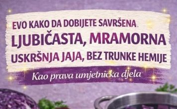EVO KAKO DA DOBIJETE SAVRŠENA LJUBIČASTA, MRAMORNA USKRŠNJA JAJA, BEZ TRUNKE HEMIJE – Kao prava umjetnička djela EVO KAKO DA DOBIJETE SAVRŠENA LJUBIČASTA, MRAMORNA USKRŠNJA JAJA, BEZ TRUNKE HEMIJE – Kao prava umjetnička djela - featured image