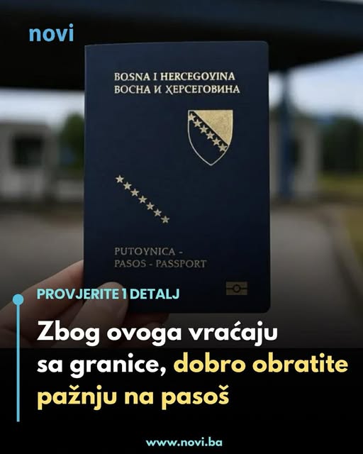 Zbog ovoga vraćaju sa granice, dobro obratite pažnju na pasoš - featured image Zbog ovoga vraćaju sa granice, dobro obratite pažnju na pasoš - featured image