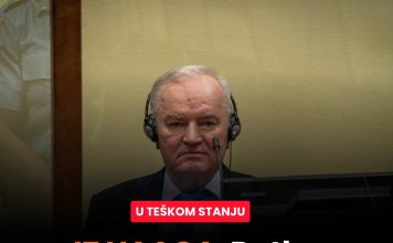 Ratko Mladić doživio moždani udar Ratko Mladić doživio moždani udar - featured image