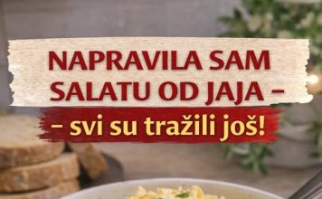 NAPRAVILA SAM SALATU OD JAJA – svi su tražili još! NAPRAVILA SAM SALATU OD JAJA – svi su tražili još! - featured image