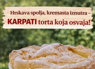 Hrskava spolja, kremasta iznutra – KARPATI torta koja osvaja! Hrskava spolja, kremasta iznutra – KARPATI torta koja osvaja! - featured image