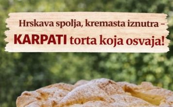 Hrskava spolja, kremasta iznutra – KARPATI torta koja osvaja! Hrskava spolja, kremasta iznutra – KARPATI torta koja osvaja! - featured image