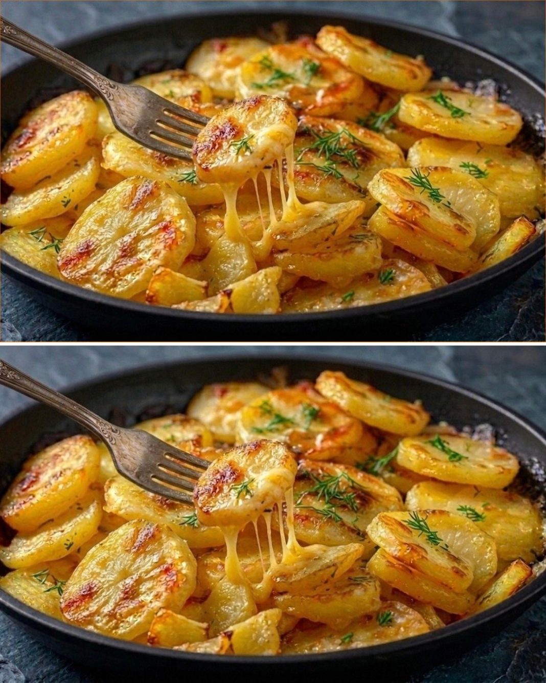 Tko ne voli hrskave, zlatne pržene krumpire? 😍 Ovaj sam recept naučila u sjevernoj Italiji! Prženi krumpiri! Jednostavna večera! - featured image