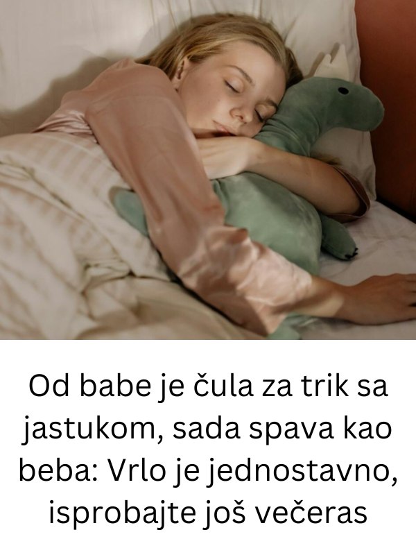 Od babe je čula za trik sa jastukom, sada spava kao beba: Vrlo je jednostavno, isprobajte još večeras - featured image