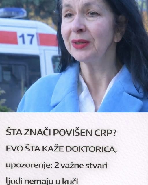 Šta značI povišen crp? Evo šta kaže doktorica, upozorenje: 2 važne stvari ljudi nemaju u kući… - featured image