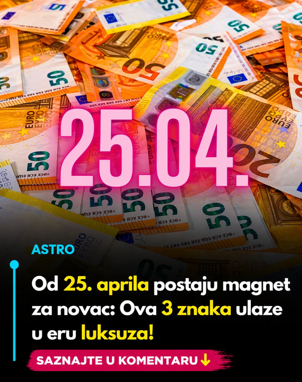 Od 25. aprila tri horoskopska znaka ulaze u period finansijskog napretka i većeg luksuza… - featured image