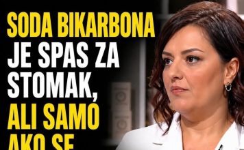 SODA BIKARBONA JE SPAS ZA STOMAK, ALI SAMO AKO SE KORISTI OVAKO SODA BIKARBONA JE SPAS ZA STOMAK, ALI SAMO AKO SE KORISTI OVAKO - featured image
