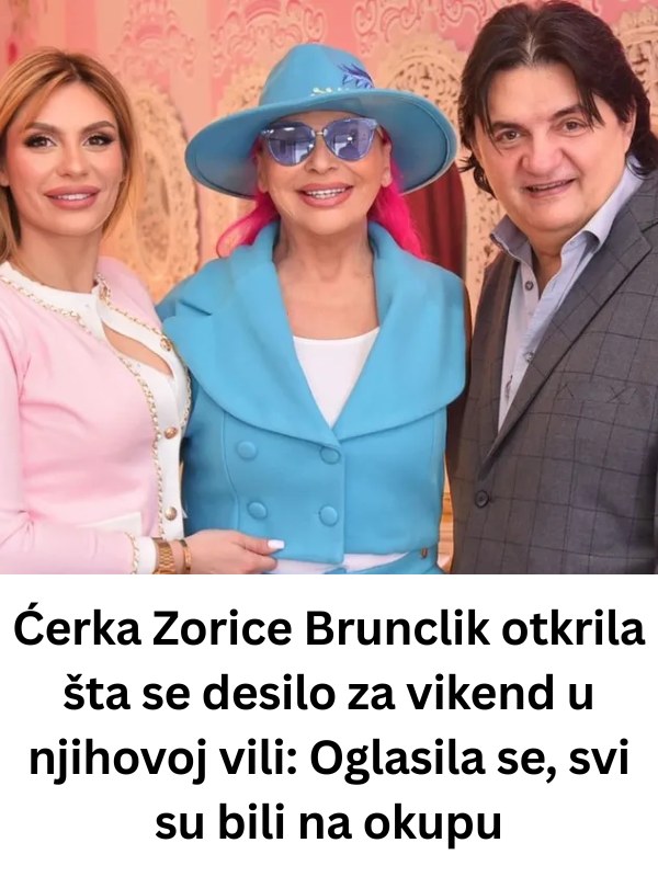 Kćerka Zorice Brunclik napokon otkrila sve: Oglasila se, svi su bili na okupu! - featured image