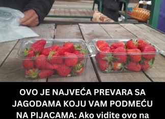 OVO JE NAJVEĆA PREVARA SA JAGODAMA KOJU VAM PODMEĆU NA PIJACAMA: Ako vidite ovo na dnu gajbice, bežite od te tezge OVO JE NAJVEĆA PREVARA SA JAGODAMA KOJU VAM PODMEĆU NA PIJACAMA: Ako vidite ovo na dnu gajbice, bežite od te tezge - featured image