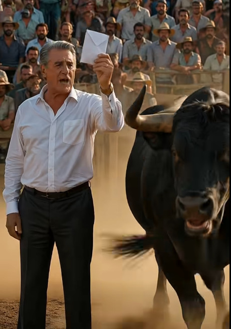 NUDIM OGROMNI IZNOS KO MOŽE UPITOMITI OVOG BIKA! “ – povikao je bogati zemljoposjednik, podižući kovertu punu novca iznad glave… Svi muškarci u masi su se odmah povukli, sve dok 15-godišnji dječak nije ušao u arenu – a onda se desilo nešto što niko nije očekivao 😳😳 - featured image