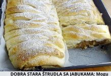DOBRA STARA ŠTRUDLA SA JABUKAMA: Mogu samo reći da je odlična DOBRA STARA ŠTRUDLA SA JABUKAMA: Mogu samo reći da je odlična - featured image