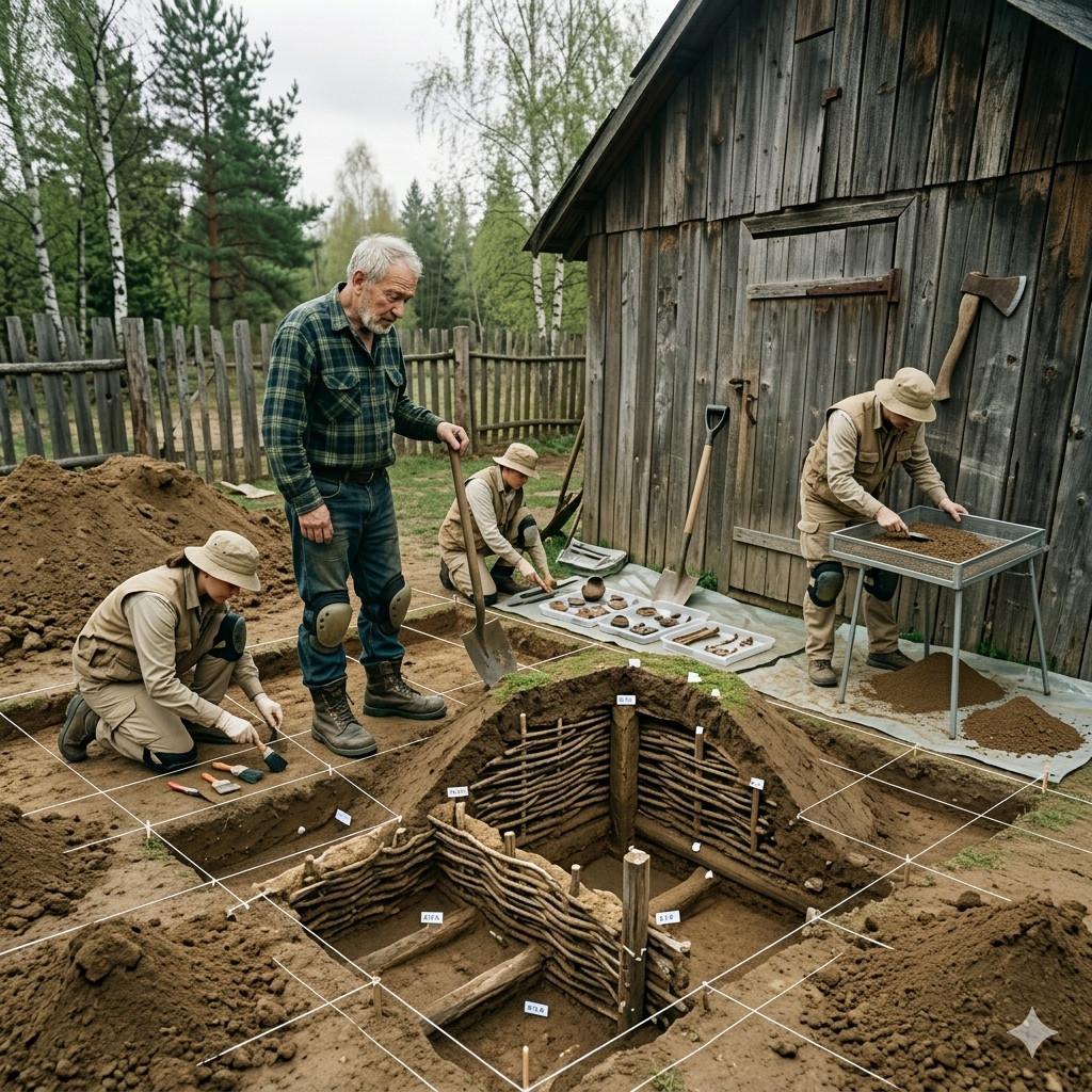 😲😲😲 Punih 10 godina je ignorisao čudno brdo iza svoje štale… sve dok jednog dana nije uzeo lopatu i shvatio da je cijelo vrijeme hodao pored nečega što je trebalo ostati zakopano. - featured image