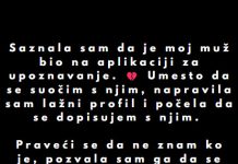 “Saznala sam da je moj muž bio na aplikaciji za upoznavanje…” “Saznala sam da je moj muž bio na aplikaciji za upoznavanje…” - featured image