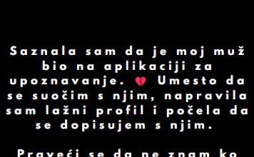 “Saznala sam da je moj muž bio na aplikaciji za upoznavanje…” “Saznala sam da je moj muž bio na aplikaciji za upoznavanje…” - featured image