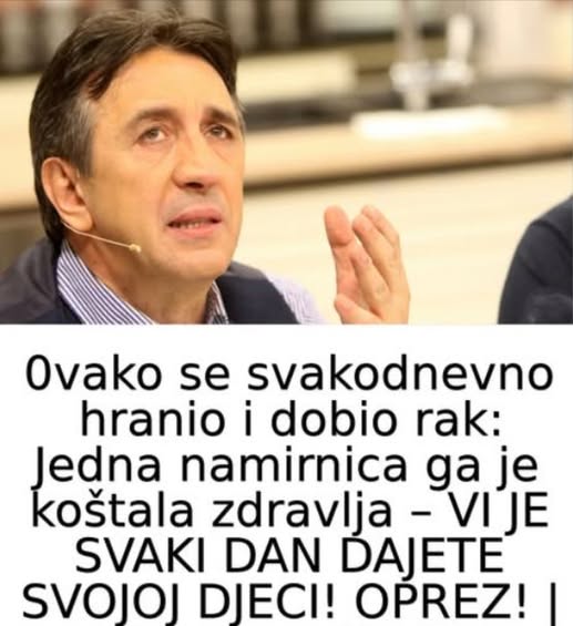 0V0 JE JE0 SVAKl DAN I D0Bl0 RAAK: 1 namirnica ga je koštala zdravlja – VI JE JEDETE SVAKl DAN…. - featured image