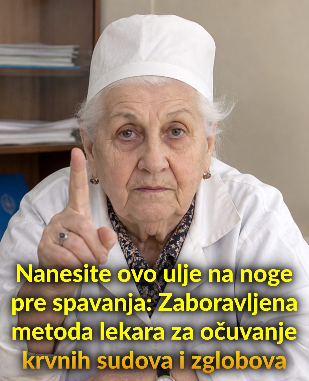 Nanesite ovo ulje na noge pre spavanja: Zaboravljena metoda lekara za očuvanje krvnih sudova i zglobova - featured image