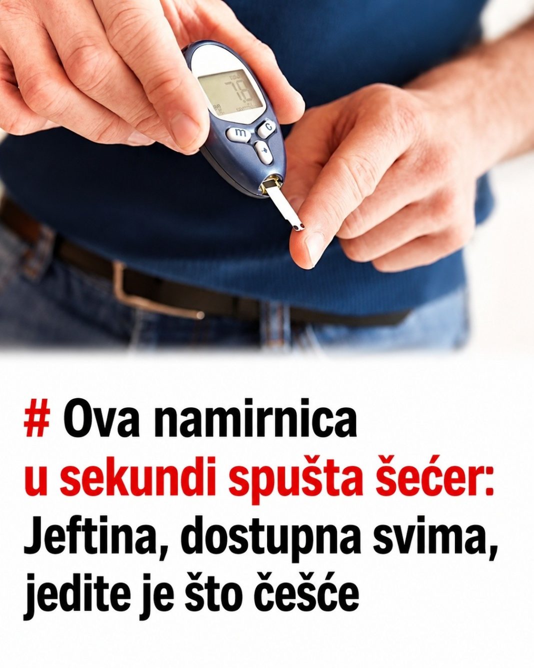 Ova namirnica u sekundi spušta šećer: Jeftina, dostupna svima, jedite je što češće - featured image
