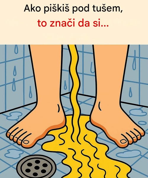 Ako piškite pod tušem, evo šta se dešava… - featured image