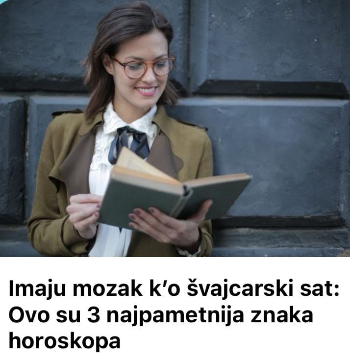 Imaju mozak k’o švajcarski sat: 0vo su 3 najpametnija znaka horoskopa - featured image