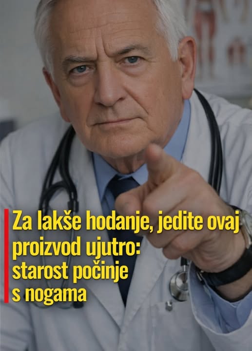 Za lakše hodanje, jedite ovaj proizvod ujutro: starost počinje s nogama… - featured image