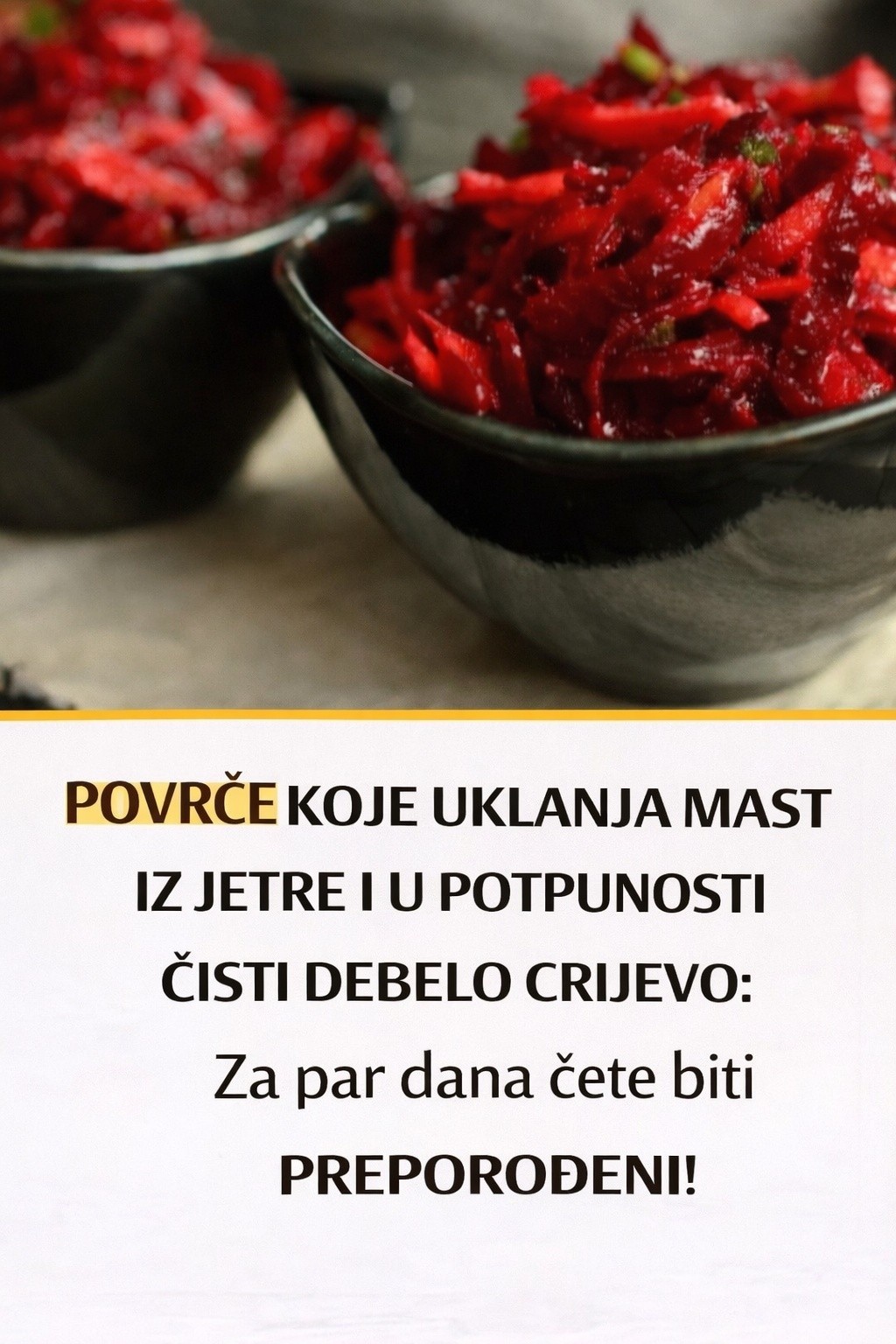 POVRĆE KOJE UKLANJA MAST IZ JETRE I U POTPUNOSTI ČISTI DEBELO CRIJEVO: Za par dana ćete biti PREPOROĐENI! - featured image
