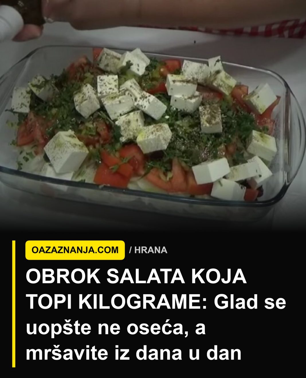 OBROK SALATA KOJA TOPI KILOGRAME: Glad se uopšte ne oseća, a mršavite iz dana u dan - featured image