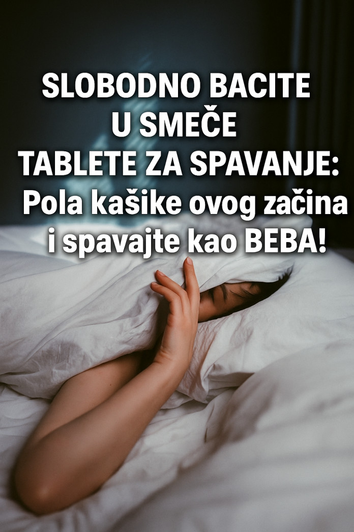 Zaboravite tablete za spavanje: Ovaj prirodni začin pomoći će vam da zaspite kao beba! - featured image