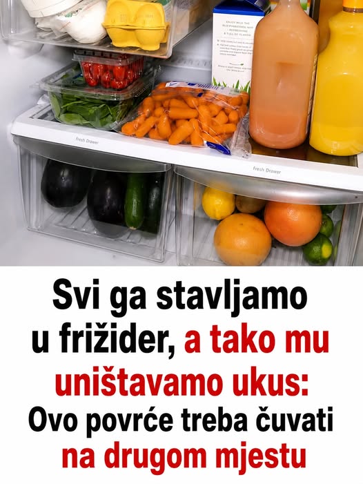 Svi ga stavljamo u frižider, a tako mu uništavamo ukus: Ovo povrće treba čuvati na drugom mjestu - featured image